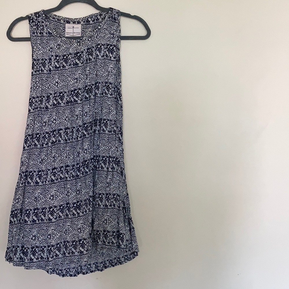 Strapless summer dress